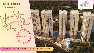 The Regent by Auro Realty 4K Aerial Tour  Luxury Redefined in Hyderabad Aurobindo [upl. by Cathrine597]