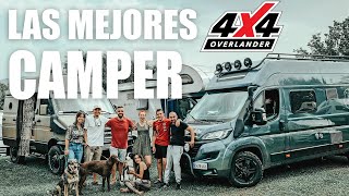 Furgonetas CAMPERIZADAS 4x4  🚐MEETING CAMPER 2021 encuentro viajeros por el mundo en España 🌎 [upl. by Anaile816]