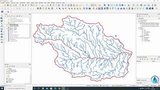 Lezione 6  QGIS per lIngegneria Idraulica  Determinazione asta principale del bacino [upl. by Ridinger753]