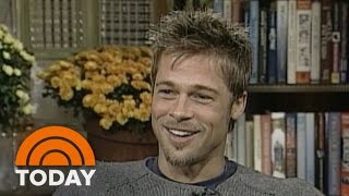 TBT Brad Pitt On ‘Fight Club’ ‘Meet Joe Black’  TODAY [upl. by Macri]