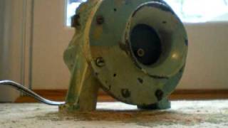 US Navy WW2 Benjamin Submarine Diving Alarm Horn [upl. by Farica]