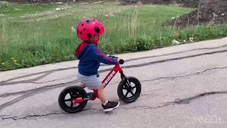 STRIDER BALANCE BIKE TODDLER PROGRESS 2 Years Old [upl. by Phyl]