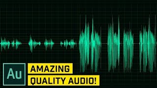 Make Your Audio and Voice Sound Better – Audition CC Tutorial [upl. by Neelahtak887]