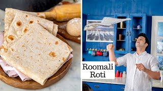 Rumali Roti at home  Roomali Roti Easy Process  रुमाली रोटी घर पर  Kunal Kapur Bread Recipes [upl. by Kelbee170]