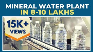 Mineral Water Plant in 8  10 Lakhs [upl. by Neelyahs101]