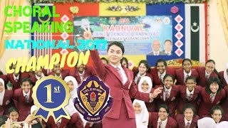 Choral Speaking Nationals 2017 CHAMPION SMK P Sri Aman [upl. by Nnaeerb465]