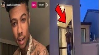 Rapper Blueface Kicks His Mom And Sister Out His House Full Video [upl. by Lil]