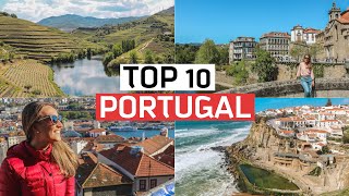 TOP 10 LOCAIS INCRÍVEIS EM PORTUGAL ALÉM DE LISBOA [upl. by Erle]