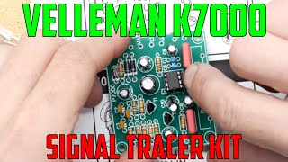 Velleman K7000 Signal Tracer Kit [upl. by Linehan]