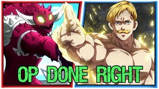 How to Introduce an Overpowered Badass  Escanor vs Galand from the Seven Deadly Sins [upl. by Nahtal]