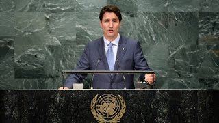 FULL SPEECH Trudeau addresses UN General Assembly [upl. by Lipps]