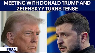 FULL VIDEO President Donald Trumps meeting with Ukraine President Zelenskyy turns tense [upl. by Odey]