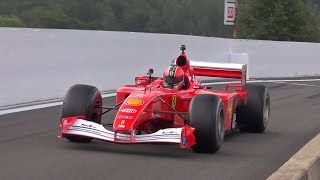 Ferrari Formula 1 V10 PURE EXHAUST SOUNDS [upl. by Ggerk]