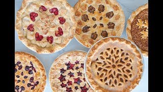 How to Make Beautifully Detailed Pie Crusts [upl. by Hammock]