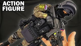 Russian spetsnaz SOBR Lynx MVD 16 scale military action figure soldier Спецназ СОБР Рысь  Damtoys [upl. by Nawat554]