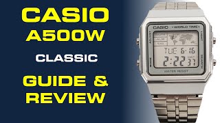 Casio Classic A500W Guide amp Review [upl. by Kcirredal]