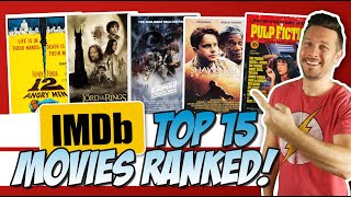 The IMDB Top 15 Movies Ranked [upl. by Fredenburg]