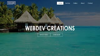 How To Create A Website Using HTML And CSS Step By Step Website Tutorial [upl. by Jordison]