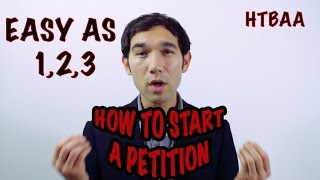 How to Start a Petition [upl. by Neliak]