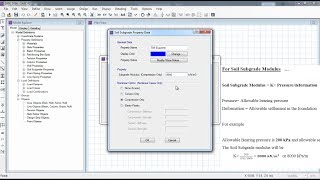 CSI SAFE  04 Define Soil Subgrade Modulas Allowable bearing pressure and settlement [upl. by Arron]