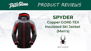 2019 Spyder Copper GORETEX Insulated Ski Jacket Review [upl. by Mahau]