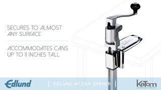 Edlund 1 Can Opener [upl. by Kenyon]