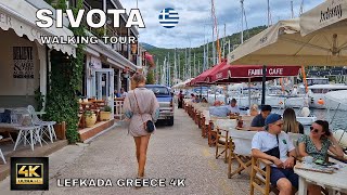 Sivota Walking Tour Lefkada Greece 4K [upl. by Shafer]