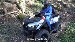 Kymco MXU 700 2020 Offroad Test by gPARTz [upl. by Dinah740]