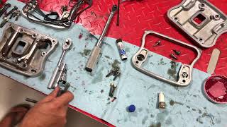 How To Install The Rocker Box Assembly On A Harley Davidson Sportster [upl. by Norward]