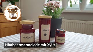 Himbeermarmelade ohne Zucker sondern mit Xylit [upl. by Estell]