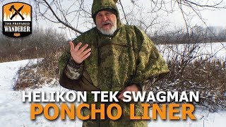 Helikon Tex Swagman Poncho Liner Review Perfect for Bushcraft [upl. by Boycie]