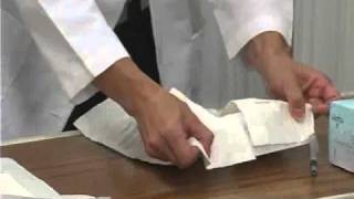 Sterile Dressing Skills Demonstration [upl. by Uot]