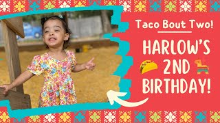 Harlow’s 2nd Birthday Fiesta 🪅 🌮 [upl. by Rosalinda]