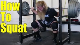 How To Squat Low Bar [upl. by Macgregor]