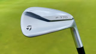 NEW TAYLORMADE P770 IRONS REVIEW [upl. by King]