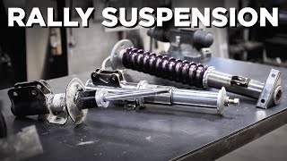 Rally Car Suspension  How It Works [upl. by Sancho]