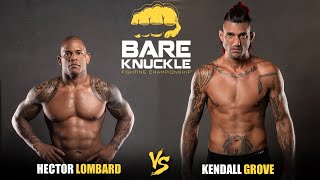 Hector Lombard vs Kendall Grove  BKFC 12 [upl. by Ratib43]