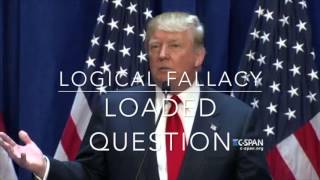 Analyzing Trump 15 Logical Fallacies in 3 Minutes [upl. by Nolla]