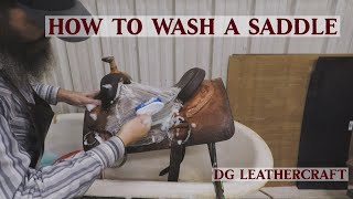 How To Wash a Saddle [upl. by Carmelo]