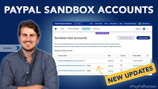 How To Create A PayPal Sandbox Account [upl. by Mloc]