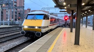 Class 91  Mk4 DVT  91101 ‘Flying Scotsman’  82223  LNER  Leeds  250324 [upl. by Eki708]