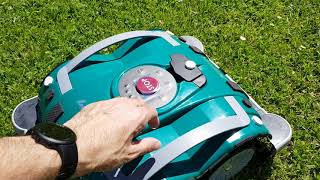 Ambrogio L60 Elite Zucchettiil robot taglierba senza filo robot lawn mower review [upl. by Delaryd]