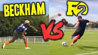 ODELL BECKHAM VS F2  EPIC BATTLE  Football VS Football [upl. by Ressay]