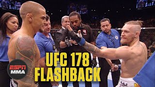 Conor McGregor vs Dustin Poirier 1 Flashback  ESPN MMA [upl. by Haas568]