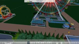 RollerCoaster Tycoon World PC Gameplay [upl. by Nidia]