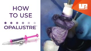 How To Use Opalustre™  Chemical and Mechanical Abrasion Slurry from Opalescence™ Tooth Whitening [upl. by Claribel202]