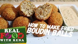 How to Make Fried Boudin Balls [upl. by Manly]