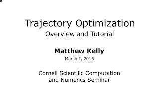 Introduction to Trajectory Optimization [upl. by Imaj]