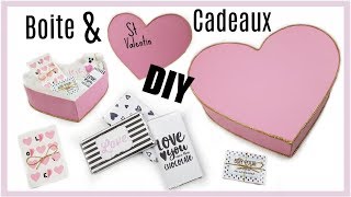 DIY BOITE COEUR SURPRISE POUR LA SAINT VALENTIN FACILE ET PAS CHÈRE [upl. by Ayrotal66]