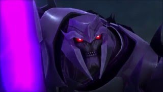 Transformers Prime All Optimus Prime vs Megatron Battles [upl. by Anahsit]